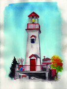 Port Credit Autumn Lighthouse